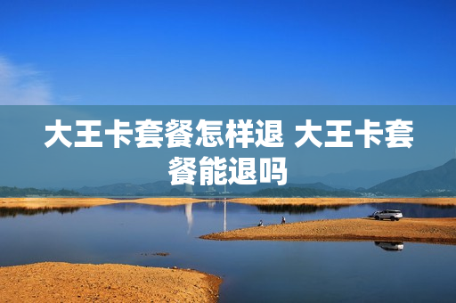 大王卡套餐怎样退 大王卡套餐能退吗