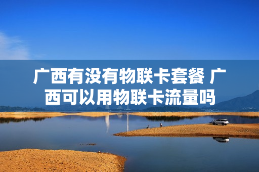 广西有没有物联卡套餐 广西可以用物联卡流量吗