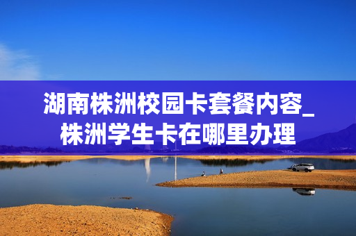 湖南株洲校园卡套餐内容_株洲学生卡在哪里办理