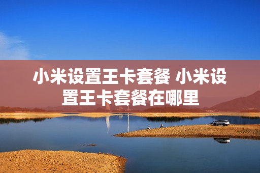 小米设置王卡套餐 小米设置王卡套餐在哪里