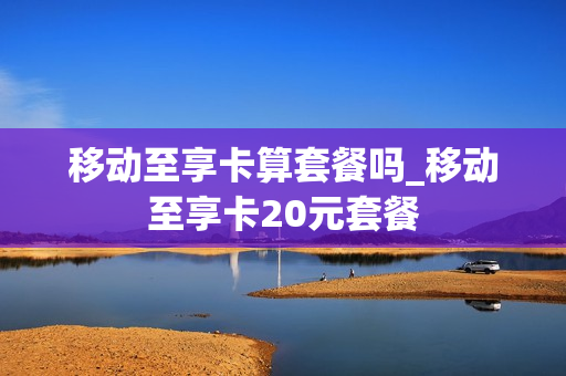 移动至享卡算套餐吗_移动至享卡20元套餐