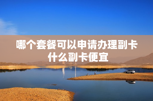 哪个套餐可以申请办理副卡 什么副卡便宜