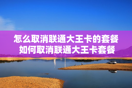怎么取消联通大王卡的套餐 如何取消联通大王卡套餐