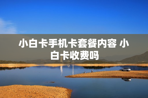 小白卡手机卡套餐内容 小白卡收费吗