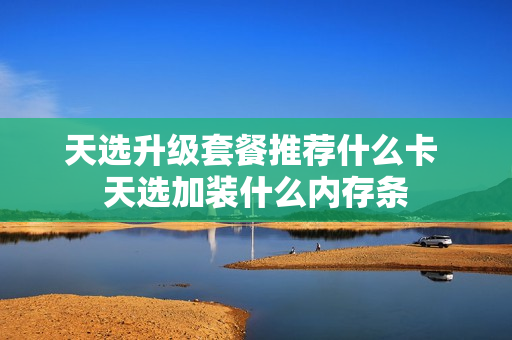 天选升级套餐推荐什么卡 天选加装什么内存条