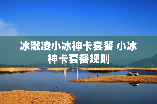 冰激凌小冰神卡套餐 小冰神卡套餐规则