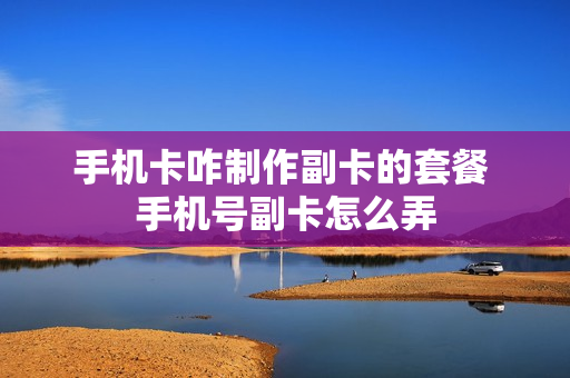 手机卡咋制作副卡的套餐 手机号副卡怎么弄