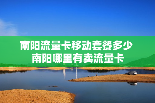 南阳流量卡移动套餐多少 南阳哪里有卖流量卡
