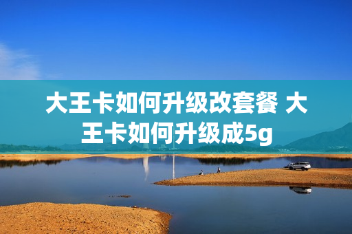 大王卡如何升级改套餐 大王卡如何升级成5g