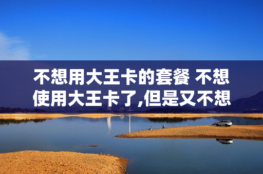 不想用大王卡的套餐 不想使用大王卡了,但是又不想注销