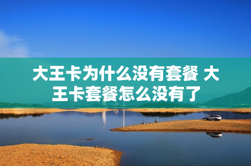 大王卡为什么没有套餐 大王卡套餐怎么没有了