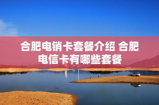 合肥电销卡套餐介绍 合肥电信卡有哪些套餐