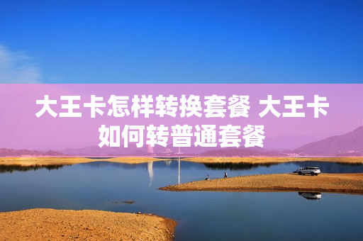 大王卡怎样转换套餐 大王卡如何转普通套餐