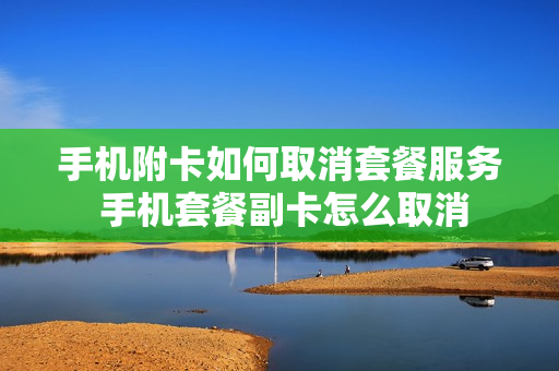 手机附卡如何取消套餐服务 手机套餐副卡怎么取消