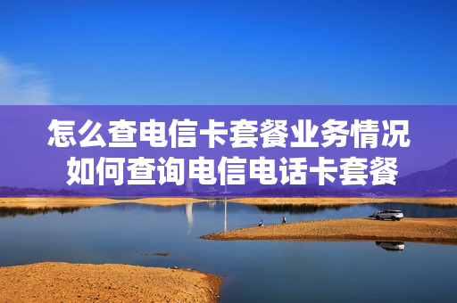 怎么查电信卡套餐业务情况 如何查询电信电话卡套餐信息
