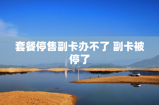 套餐停售副卡办不了 副卡被停了