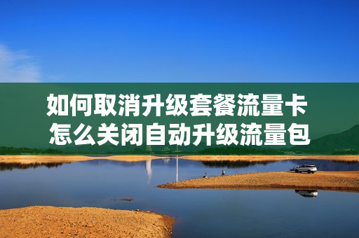 如何取消升级套餐流量卡 怎么关闭自动升级流量包