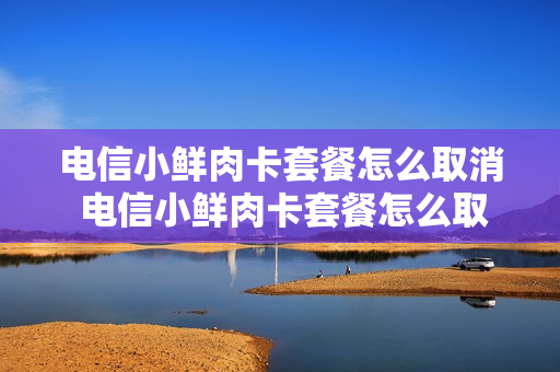 电信小鲜肉卡套餐怎么取消 电信小鲜肉卡套餐怎么取消不了