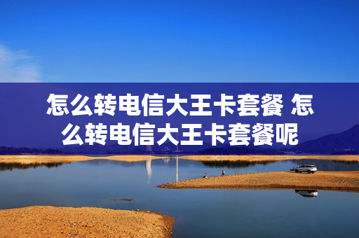 怎么转电信大王卡套餐 怎么转电信大王卡套餐呢