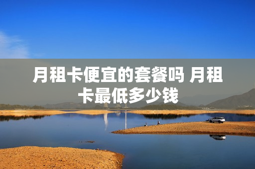 月租卡便宜的套餐吗 月租卡最低多少钱
