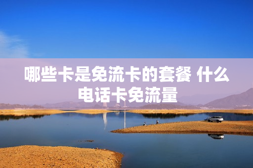 哪些卡是免流卡的套餐 什么电话卡免流量