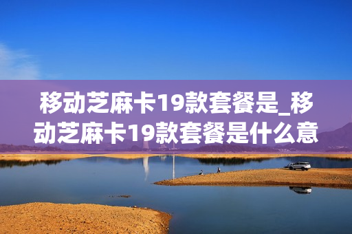 移动芝麻卡19款套餐是_移动芝麻卡19款套餐是什么意思