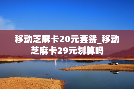 移动芝麻卡20元套餐_移动芝麻卡29元划算吗