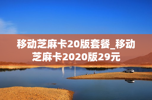 移动芝麻卡20版套餐_移动芝麻卡2020版29元