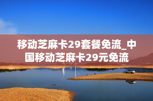 移动芝麻卡29套餐免流_中国移动芝麻卡29元免流