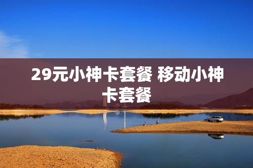 29元小神卡套餐 移动小神卡套餐