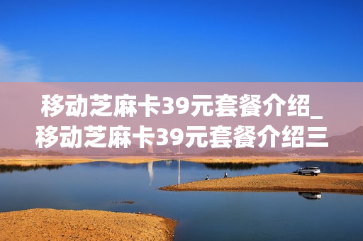 移动芝麻卡39元套餐介绍_移动芝麻卡39元套餐介绍三个app有流量限制吗