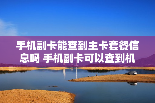 手机副卡能查到主卡套餐信息吗 手机副卡可以查到机主姓名吗