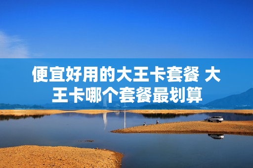 便宜好用的大王卡套餐 大王卡哪个套餐最划算