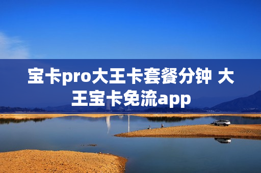 宝卡pro大王卡套餐分钟 大王宝卡免流app