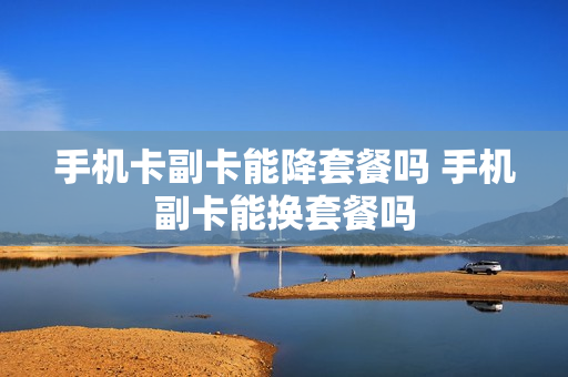 手机卡副卡能降套餐吗 手机副卡能换套餐吗