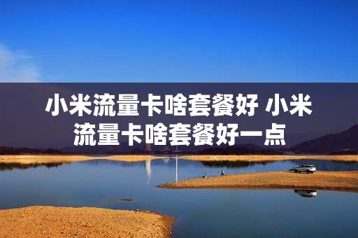 小米流量卡啥套餐好 小米流量卡啥套餐好一点
