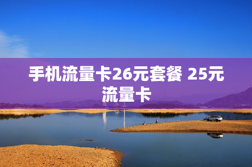手机流量卡26元套餐 25元流量卡