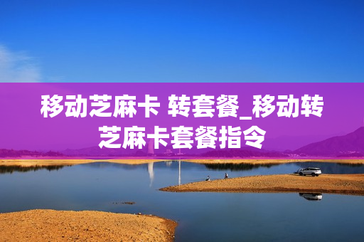 移动芝麻卡 转套餐_移动转芝麻卡套餐指令