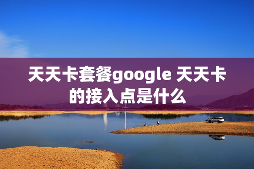 天天卡套餐google 天天卡的接入点是什么