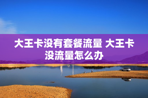 大王卡没有套餐流量 大王卡没流量怎么办