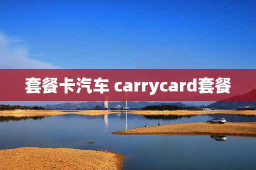 套餐卡汽车 carrycard套餐