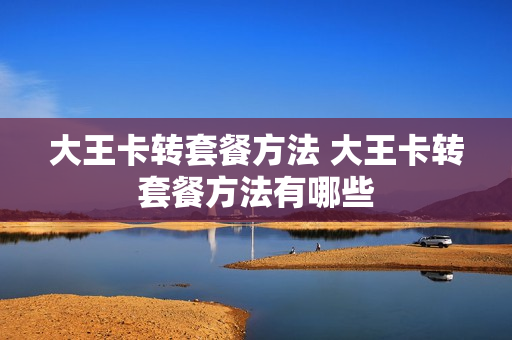 大王卡转套餐方法 大王卡转套餐方法有哪些