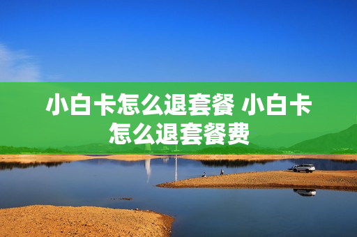 小白卡怎么退套餐 小白卡怎么退套餐费