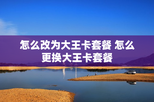 怎么改为大王卡套餐 怎么更换大王卡套餐