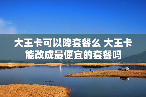 大王卡可以降套餐么 大王卡能改成最便宜的套餐吗