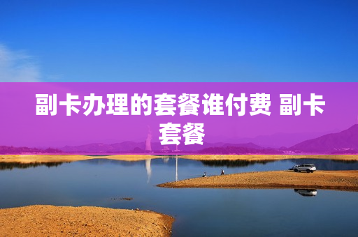 副卡办理的套餐谁付费 副卡 套餐