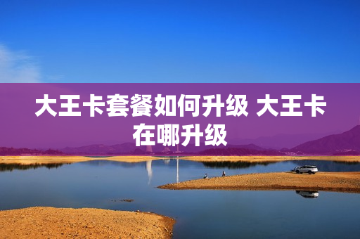 大王卡套餐如何升级 大王卡在哪升级