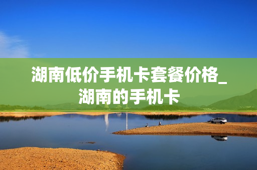 湖南低价手机卡套餐价格_湖南的手机卡