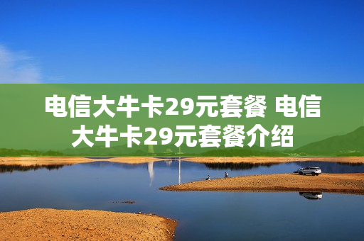 电信大牛卡29元套餐 电信大牛卡29元套餐介绍