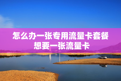 怎么办一张专用流量卡套餐 想要一张流量卡